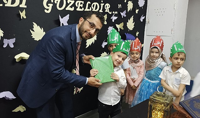Minik öğrencilerin Kur&#039;an-ı Kerim&#039;e geçiş heyecanı