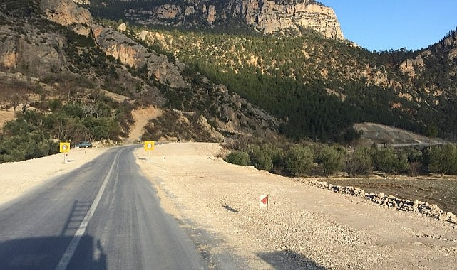 O yol trafiğe kapandı!