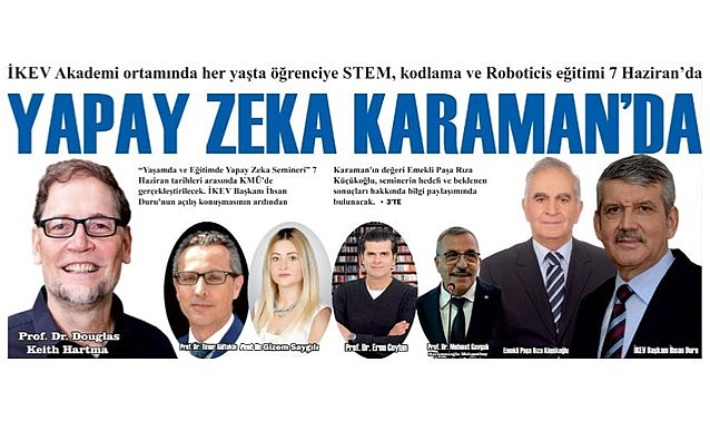 Yapay zeka Karaman&#039;da