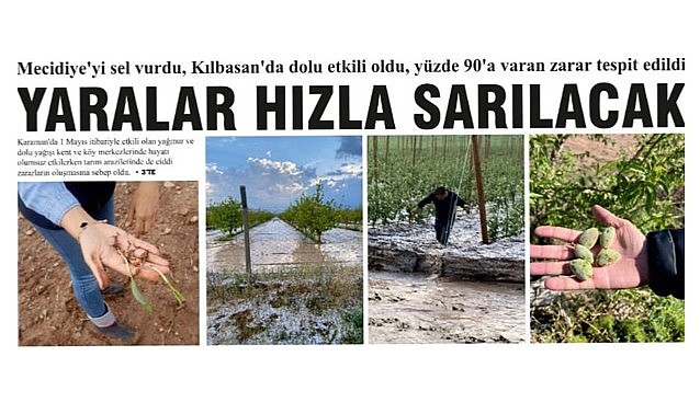 Yaralar hızla sarılacak