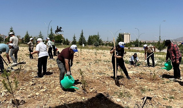 Fidanlar toprakla buluştu