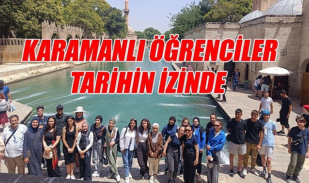 Karamanlı öğrenciler tarihin izinde
