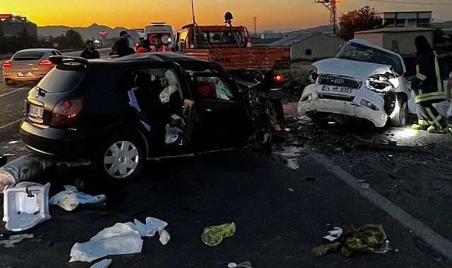 Karapınar yolu kana bulandı