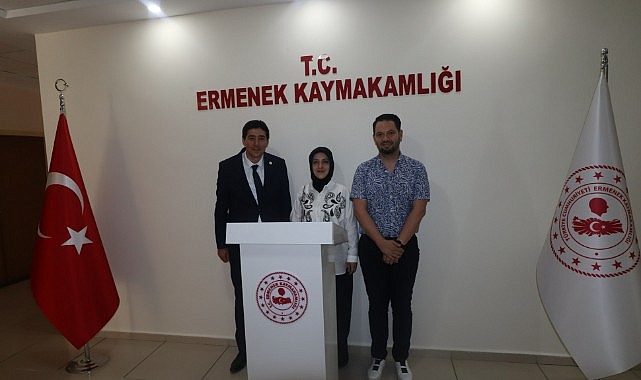 Müdür Bulut&#039;tan Kaymakam Erdoğan&#039;a ziyaret