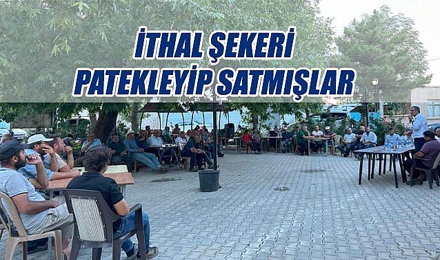 İthal şekeri paketleyip, satmışlar!