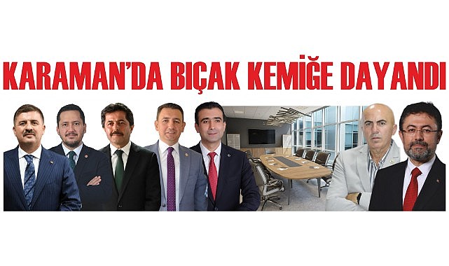 Karaman&#039;da bıçak kemiğe dayandı