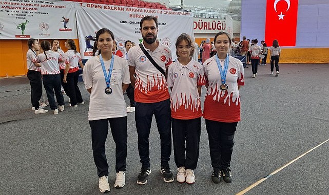 Karamanlı sporcular Balkanlar’ı fethetti