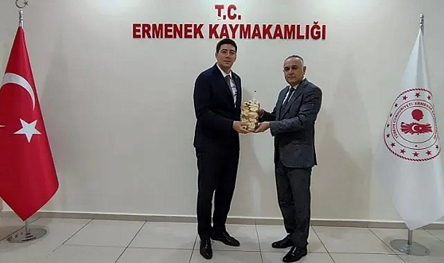 Kaymakam Erdoğan&#039;a veda etti