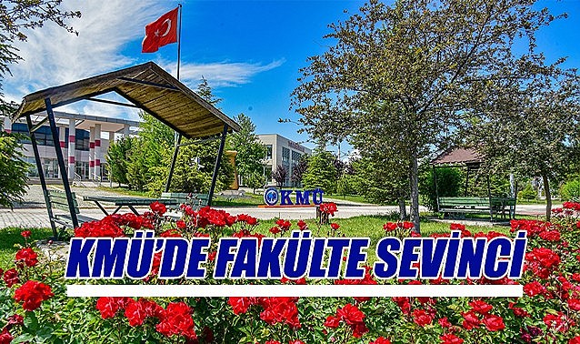 KMÜ’de fakülte sevinci