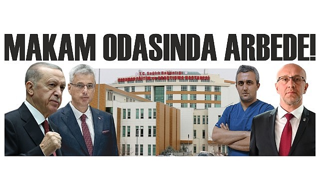 Makam odasında arbede