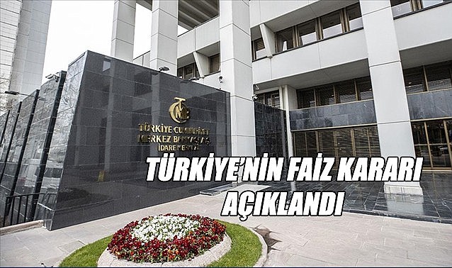 Merkez Bankası faiz kararını açıkladı