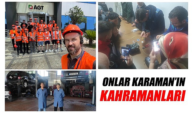 Onlar Karaman'ın kahramanları