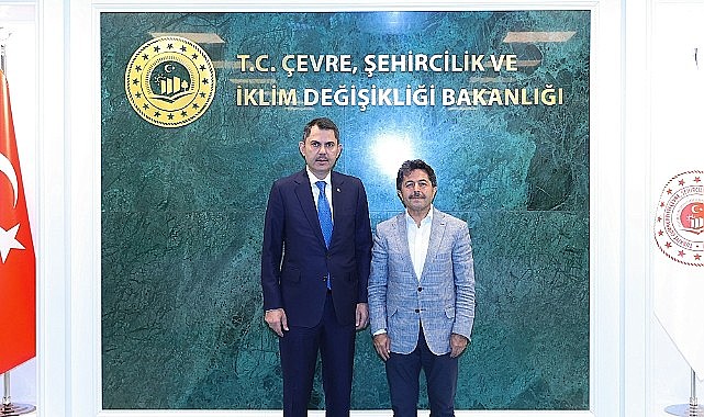 Vekil Sağlam&#039;dan  Bakan Kurum&#039;a ziyaret