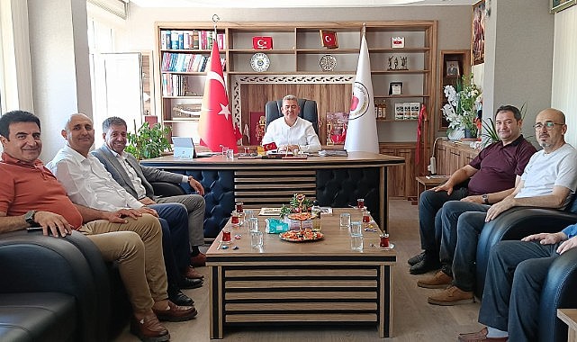 Başkan Yeşildaş’a ziyaretçi akını