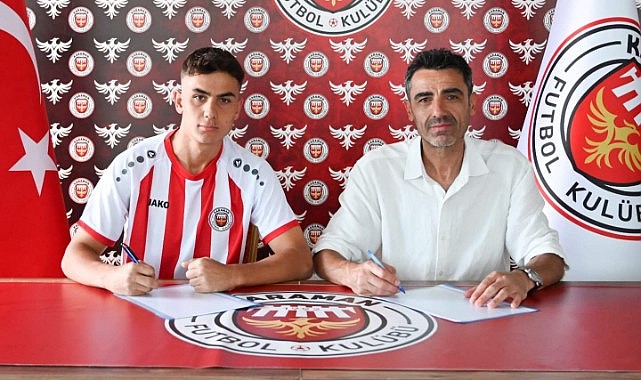 Genç forvet imzayı attı