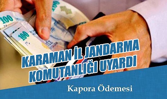 Kaparo tuzağına düşmeyin