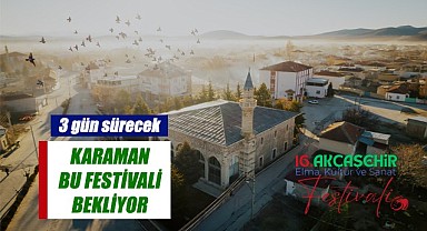 Karaman bu festivali bekliyor