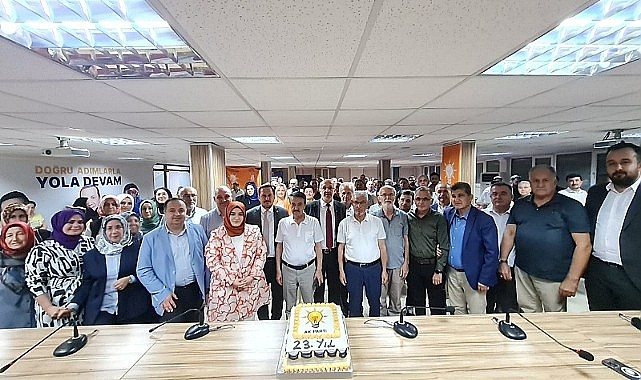 Karaman&#039;da AK Parti&#039;nin 23. kuruluş yıl dönümü kutlandı