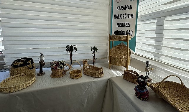Karaman&#039;da el sanatlarına yoğun ilgi