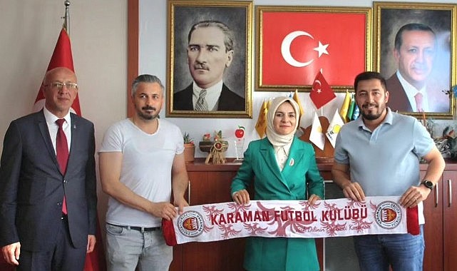 Karaman FK&#039;ya başarı diledi
