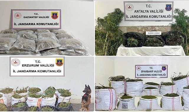 4 ton uyuşturucu ele geçirildi