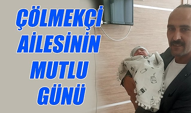 Çölmekçi Ailesi&#039;nin mutlu günü