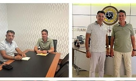 Çömlekçi&#039;den Başkan Alkan&#039;a Ziyaret