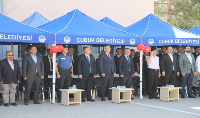Çubuk&#039;ta İlköğretim Haftası için tören düzenlendi