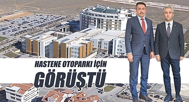 Hastane otoparkı için görüştü