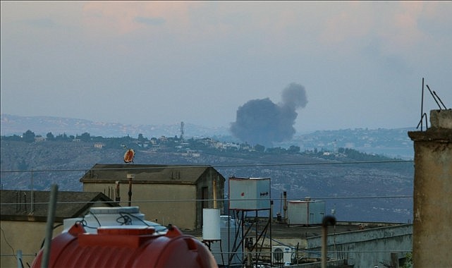 İsrail Lübnan&#039;ın havadan vurdu