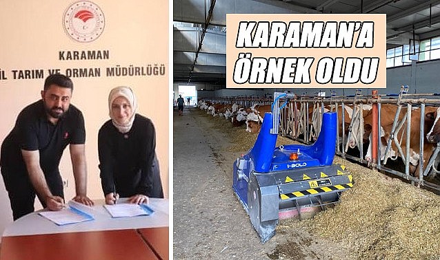 Karaman&#039;a örnek oldu