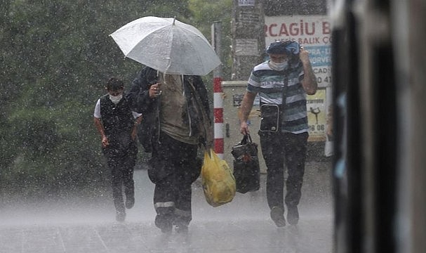 Karaman&#039;da yağmur kapıda