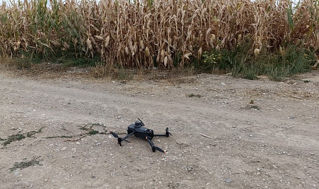 Karaman&#039;daki araziler drone ile kontrol ediliyor
