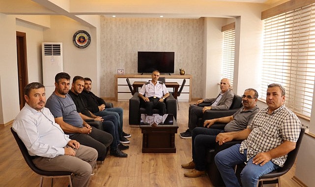 Karaman İl Jandarma Komutanlığı&#039;na ziyaret