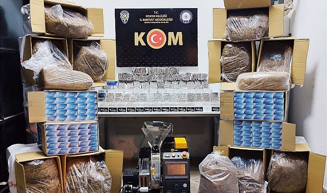 Konya’daki kaçakçılık operasyonlarında 24 kişi yakalandı
