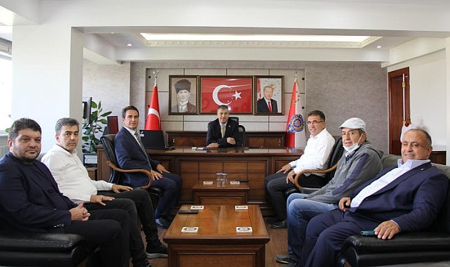 KTSO&#039;dan Müdür Turhan&#039;a ziyaret