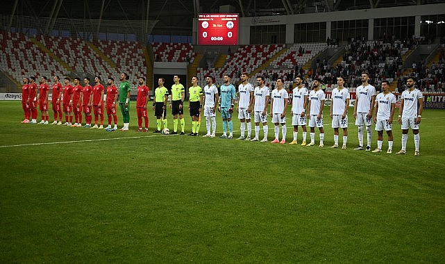 Maçın hakemi İzmir bölgesinden