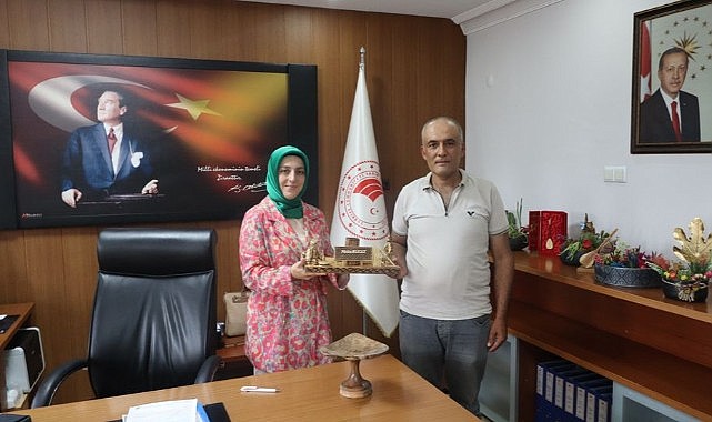 Müdür Bulut’a ziyaret