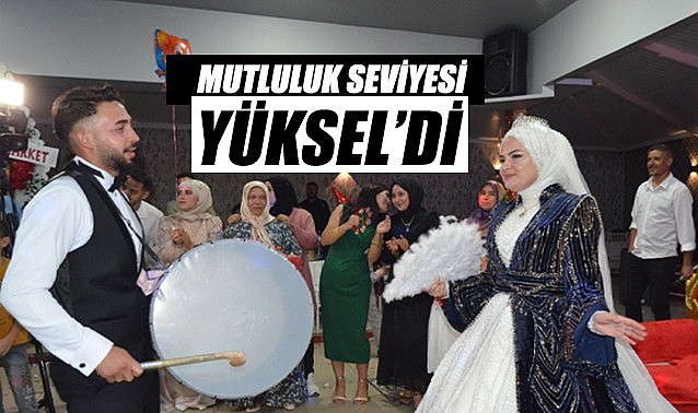 Mutluluk seviyesi YÜKSEL&#039;di