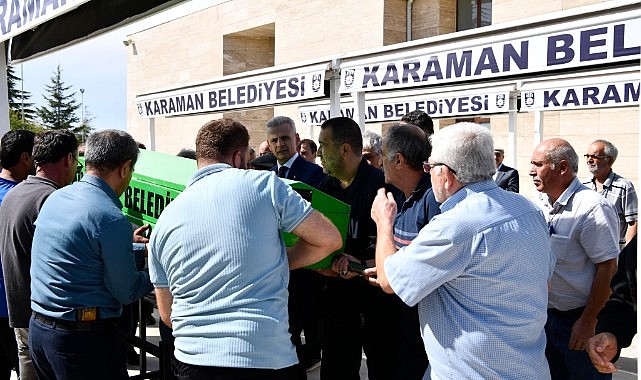 Şehit babası Karaman&#039;da toprağa verildi