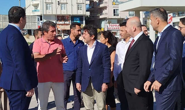 Vekil Sağlam çalışmaları yerinde inceledi