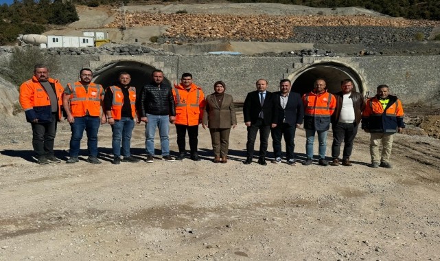 AK Parti Sivas Milletvekili Toy, Geminbeli Tüneli&#039;ni inceledi