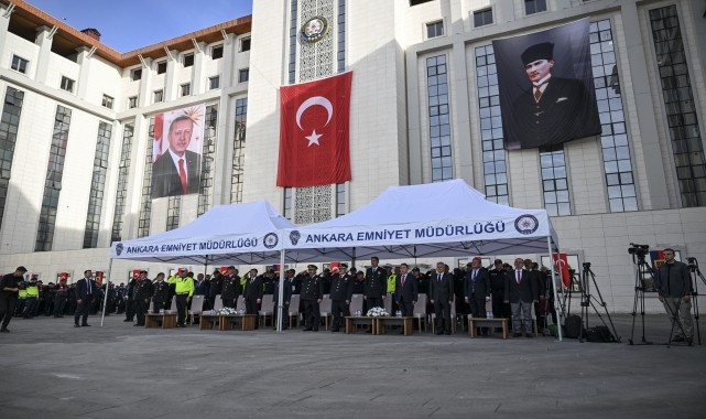 Ankara&#039;da emniyet ve jandarma teşkilatının filosuna 380 araç eklendi
