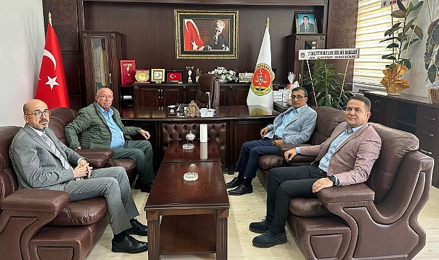 Başkan Çavaş&#039;tan Başkan Yılmaz&#039;a ziyaret