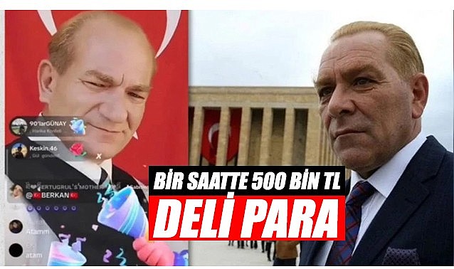 Bir saatte 500 bin TL: DELİ PARA
