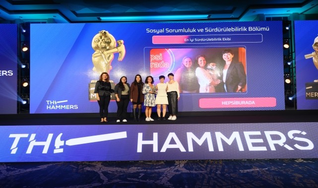 Hepsiburada&#039;nın HepsiTürkiye&#039;den programına The Hammers Awards&#039;tan altın ödül