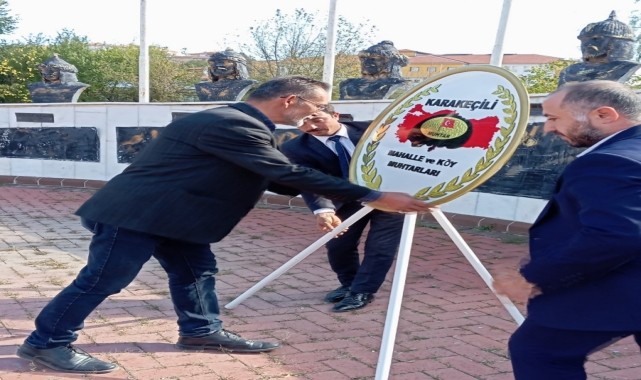 Karakeçili&#039;de Muhtarlar Günü kutlandı