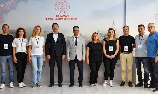 Karaman Avrupalı eğitimcileri ağırladı