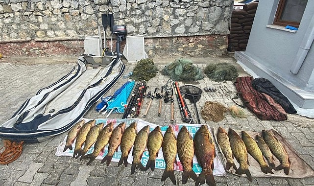 Karaman&#039;da kaçak avcılara 52 bin 400 lira para cezası kesildi