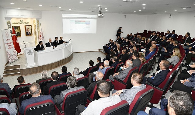 Karaman&#039;daki 177 projeden 67&#039;si tamamlandı